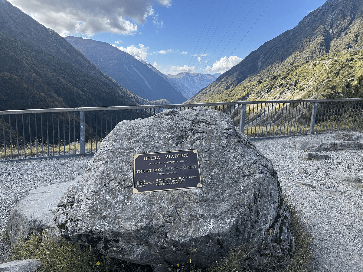 Otira Viaduct Rock