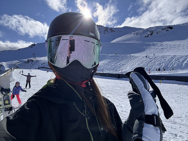 Selfie on the slopes